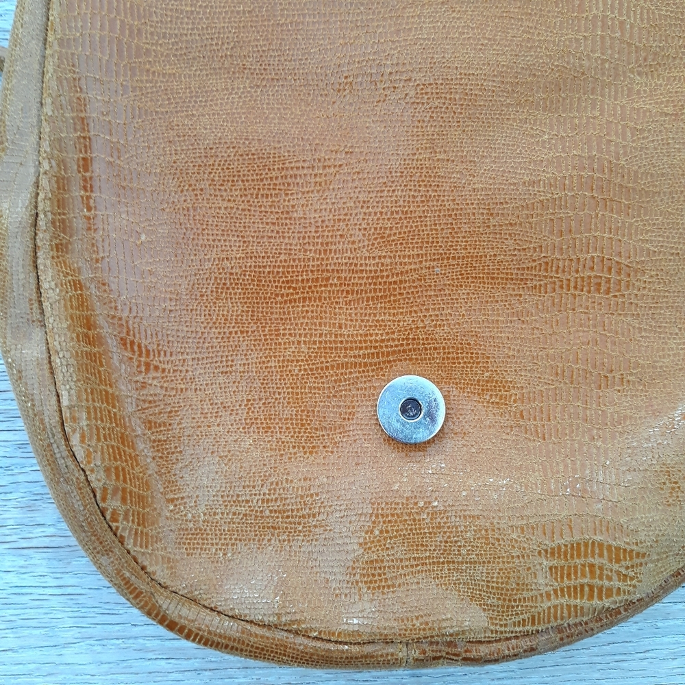 Vintage leather crossbody bag - Picture 5 of 6